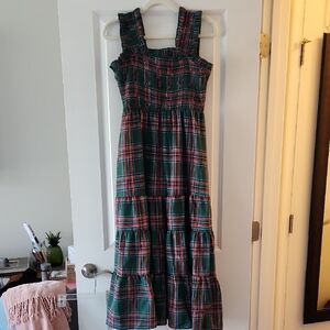 Green Plaid Holiday Dress